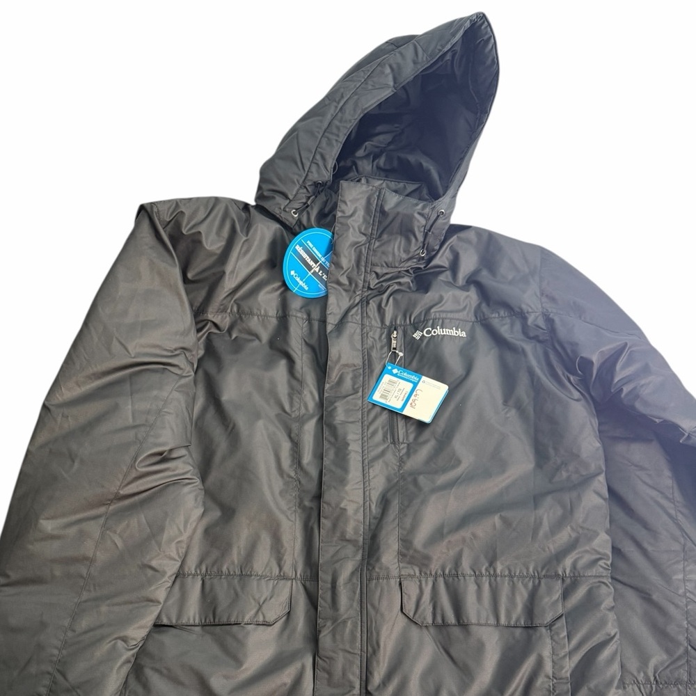 Columbia Men’s Hooded‎ Water-Resistant Jacket XL NWT Outdoor Coat